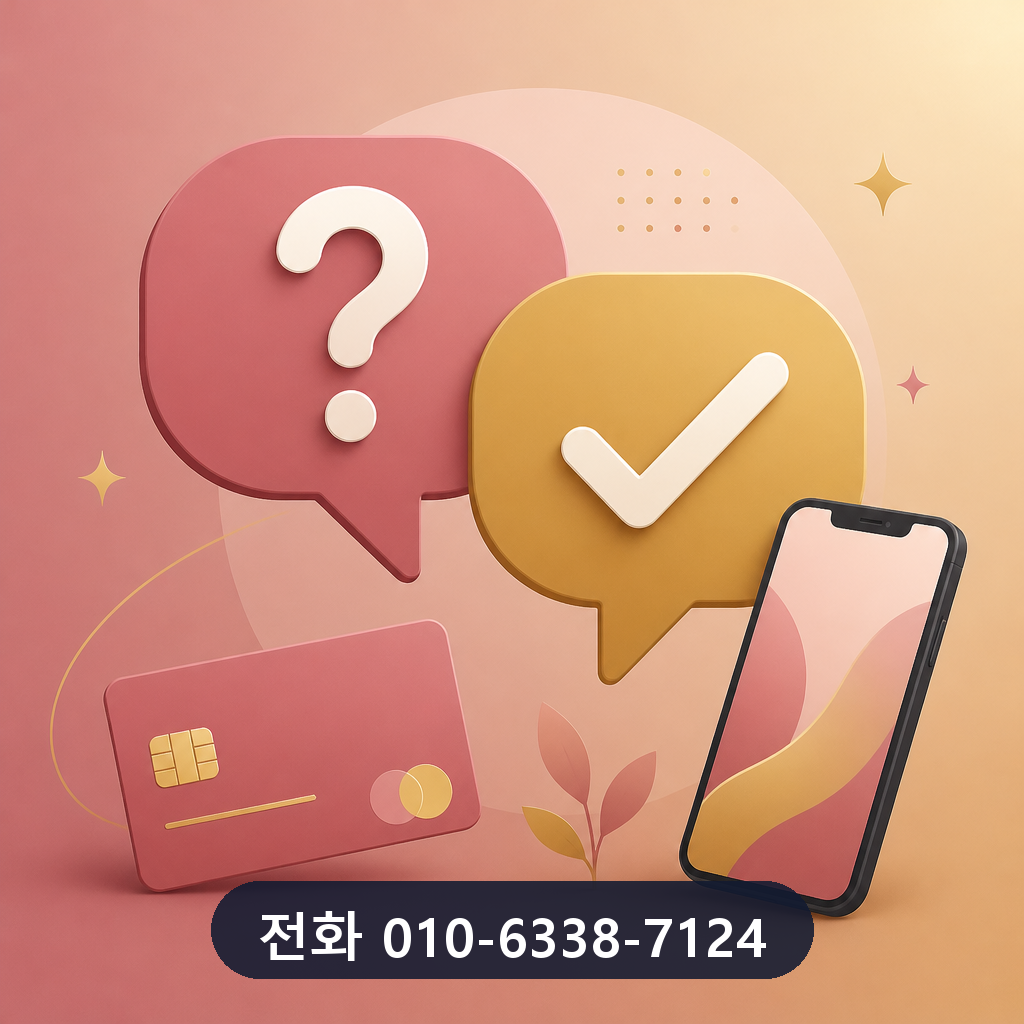 카드 한도 현금화 자주 묻는 질문 이미지